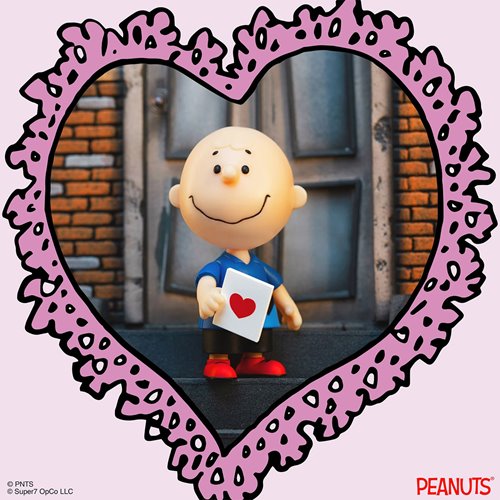Peanuts Charlie Brown (Valentine Delivery) 3 3/4-Inch ReAction Figure