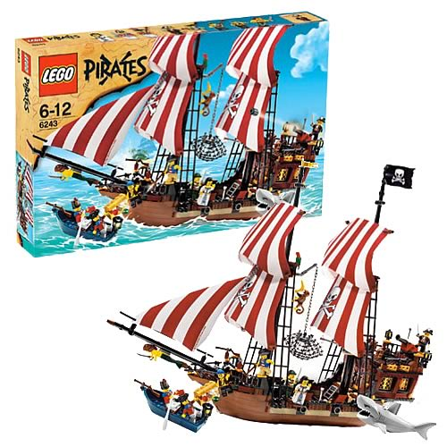 kontrast dans interpersonel LEGO 6243 Pirates Brickbeard's Bounty - Entertainment Earth