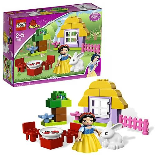 Rund Modsætte sig sovjetisk LEGO Duplo Disney Princess 6152 Snow White's Cottage