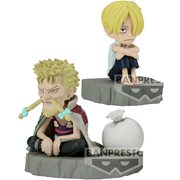 One Piece Sanji and Zeff Log Stories World Collectable Mini-Figure