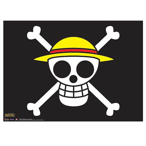 One Piece Straw Hat Pirates Flag Wall Scroll