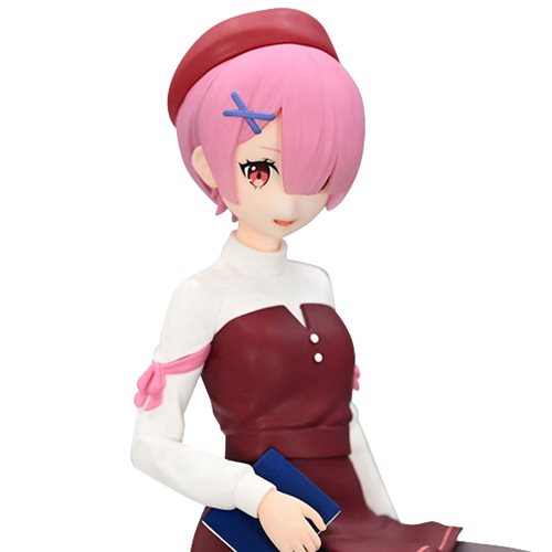 Re:Zero - Starting Life in Another World Ram Book Girl Ver. Noodle Stopper Statue