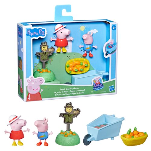 Peppa Pig Peppa's Adventures Peppa's Growing Garden Mini-Figures