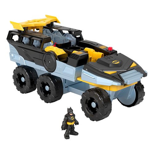 DC Super Friends Imaginext Batman and Transforming Bat-Tank Vehicle Set