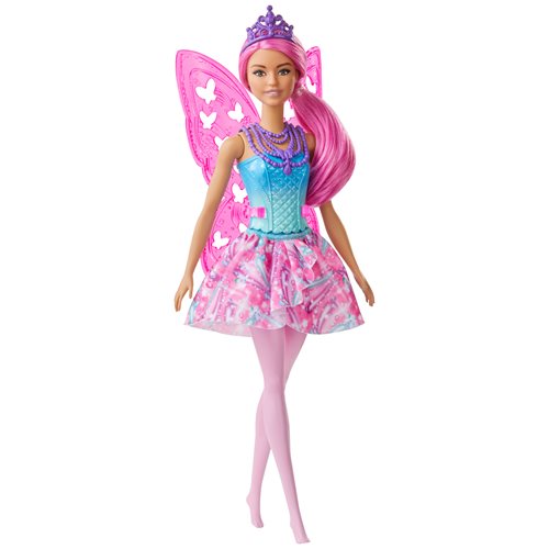 Barbie Dreamtopia Fairy Doll with Pink Hair