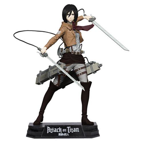 Attack on Titan Mikasa Ackerman 7-Inch Color Tops Green Wave #20 Action Figure