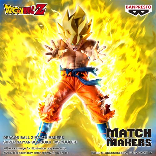 Dragon Ball Z Super Saiyan Son Goku (vs. Cooler) Match Makers Statue