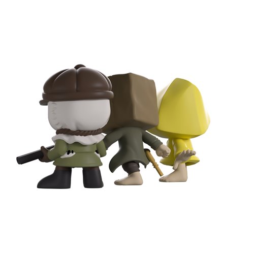 Little Nightmares II Collection Mono, Six & Hunter Minitooz Vinyl Figure 3-Pack