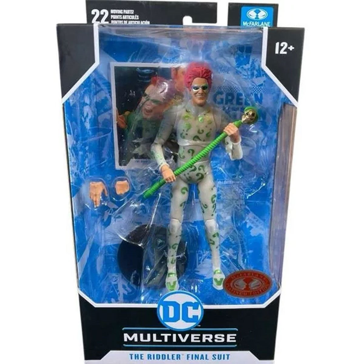 DC Multiverse Batman Theatrical Wave 3 Riddler Final Suit 7-Inch Scale ...