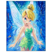 Peter Pan Tinker Bell Fairest Fairy Canvas Giclee Print