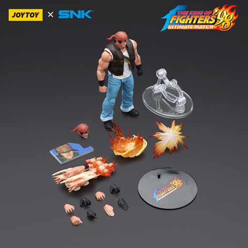 Joy Toy King of Fighters '98 Ultimate Match Ikari Warriors Team Ralf Jones 1:18 Scale Action Figure