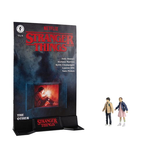 Stranger Things Page Punchers Wave 1 Eleven and Mike Wheeler 3-Inch Action Figure 2-Pack with Comic