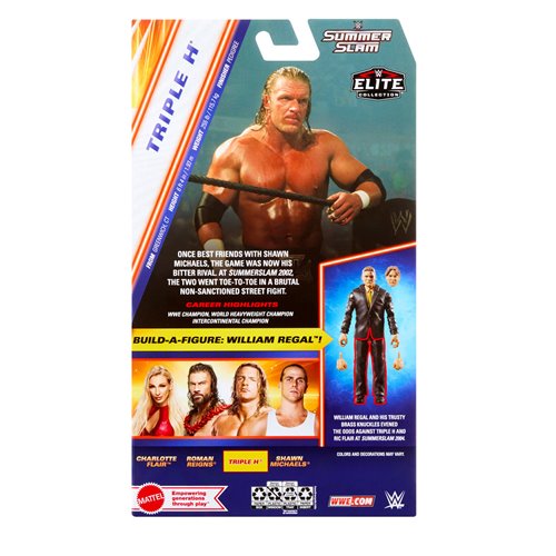 WWE SummerSlam Elite 2025 Action Figure Case of 5