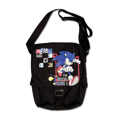 Sonic the Hedgehog Sonic Run Away Messenger Bag