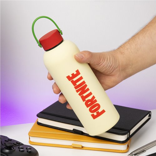 Fortnite Metal Water Bottle with Carry Loop