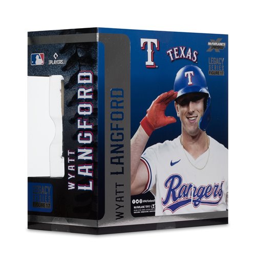 MLB SportsPicks Texas Rangers Wyatt Langford 7-Inch Posed Figure Case of 6