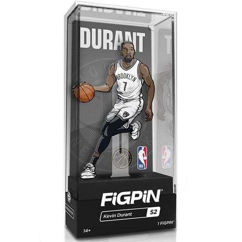 NBA Brooklyn Nets Kevin Durant FiGPiN Classic 3-Inch Enamel Pin
