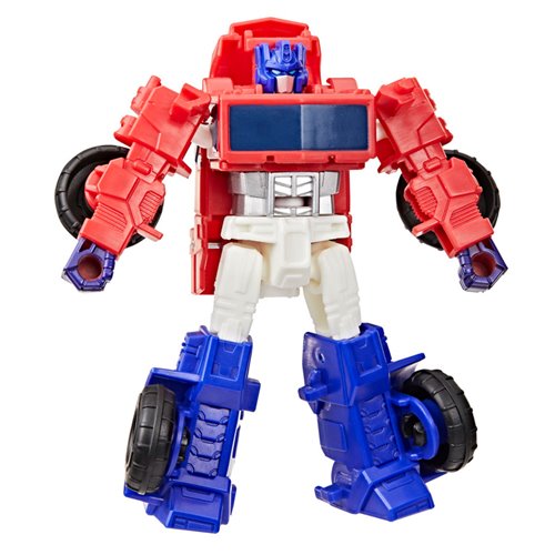 Transformers Cyberworld Optimus Prime Cyber Changers 4-Inch Action Figure