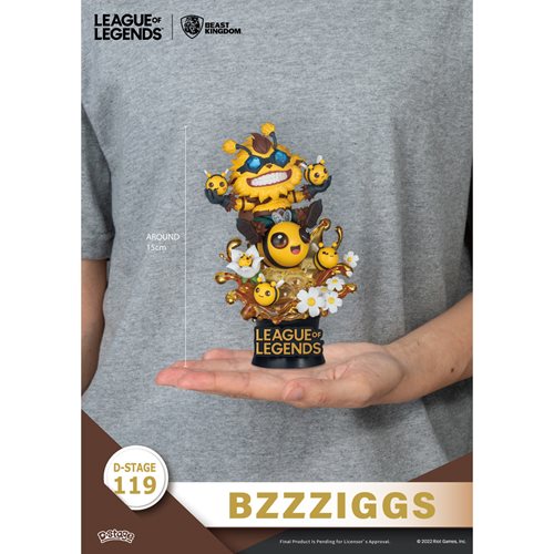 League of Legends Beemo and Bzzziggs DS-119 6-Inch D-Stage Statue Set of 2