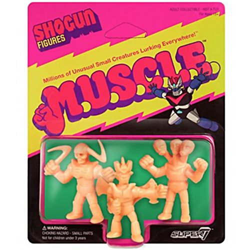 Shogun M.U.S.C.L.E. Mini-Figures Pack B, Not Mint