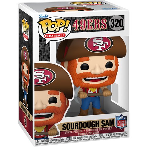 NFL Mascots 49ers Sourdough Sam Funko Pop! Vinyl Figure