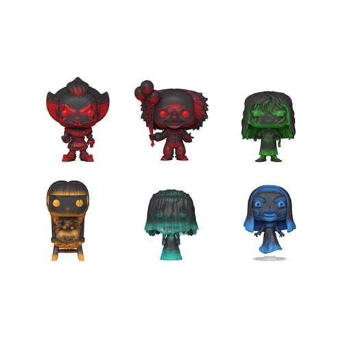 Horror Mystery Funko Pop! Vinyl Figure Display Case of 6