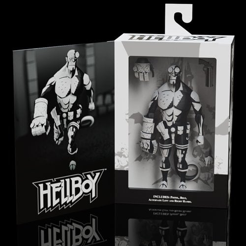 Hellboy Black and White 1:12 Scale Action Figure -  Entertainment Earth Exclusive