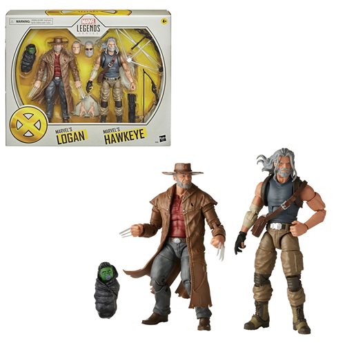 X-Men Marvel Legends Hawkeye and Old Man Logan 6-Inch Action Figure 2-Pack