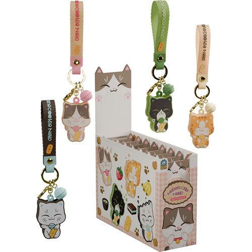 Manecookie Neko Series 1 Blind-Box Key Chain Case of 8