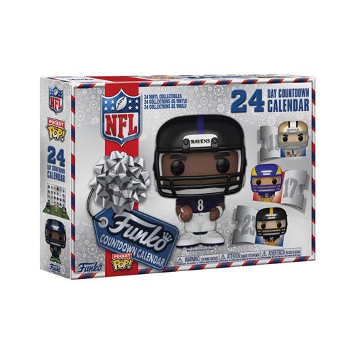 NFL Football 2024 Edition Funko Pocket Pop! Advent Calendar