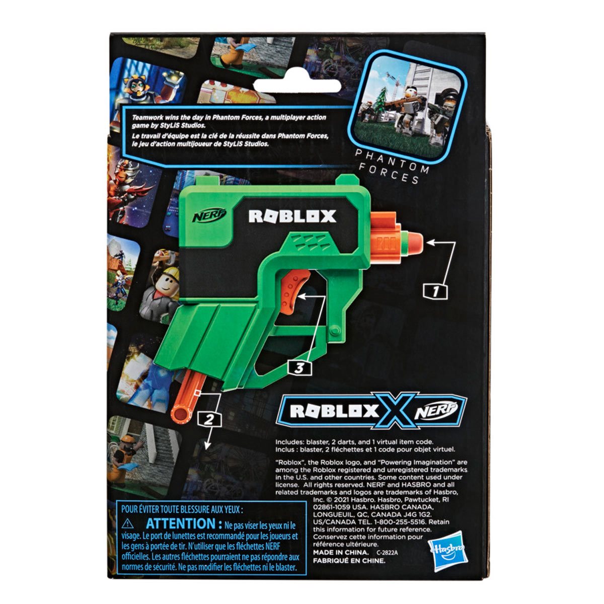 Nerf Roblox Phantom Forces Boxy Buster Blaster, 1 ct - City Market