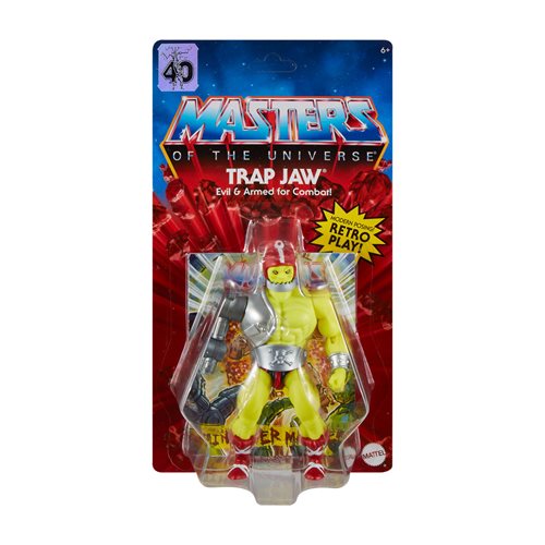Masters of the Universe Origins Mini Comic Trap Jaw Action Figure