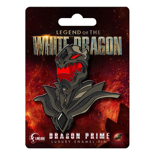 Legend of the White Dragon Dragon Prime Luxury Enamel Pin
