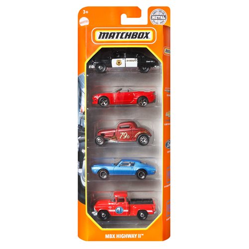 Matchbox Car Collection 5-Pack 2022 Mix 3 Vehicle Case of 12