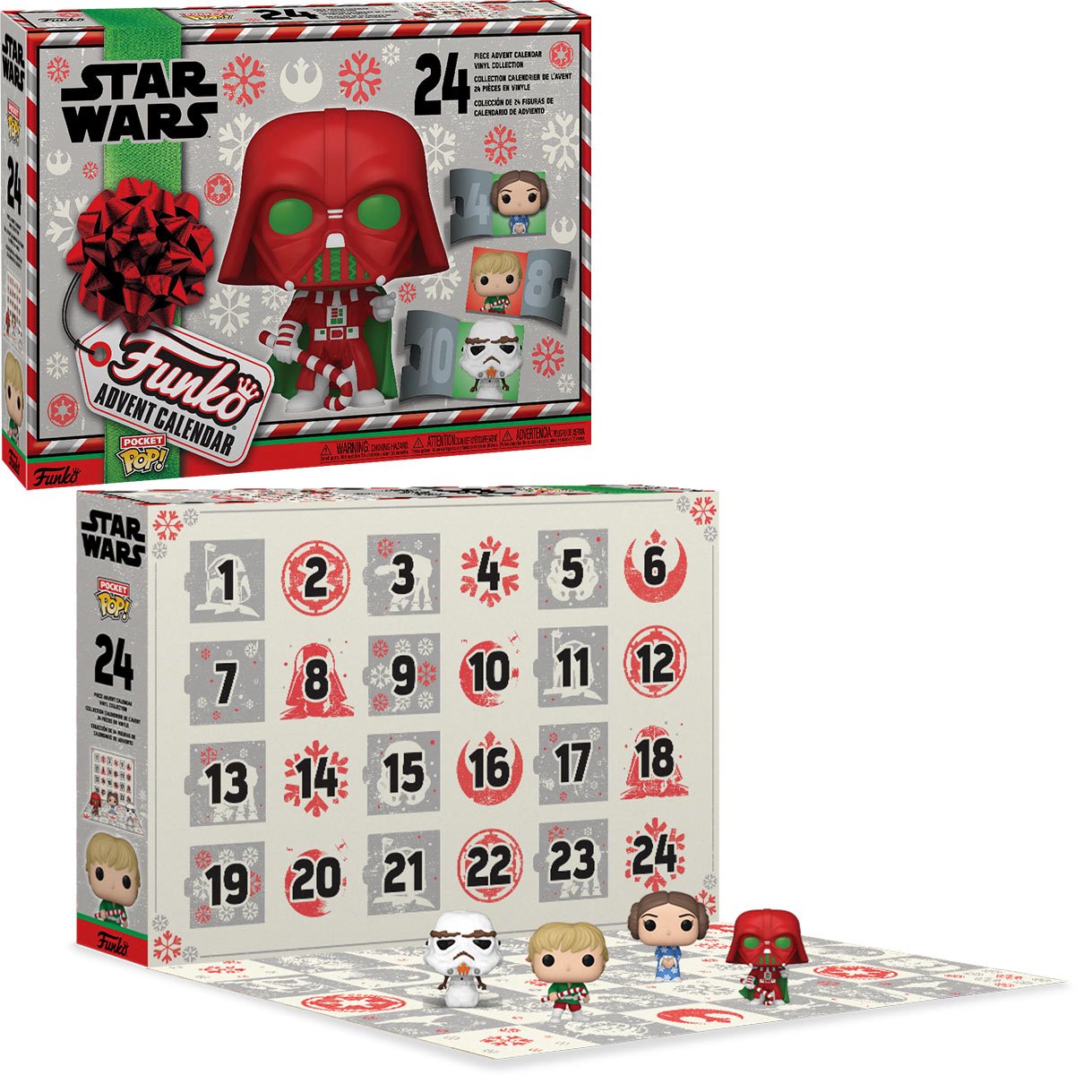 Star Wars Holiday 2022 Pocket Pop Advent Calendar