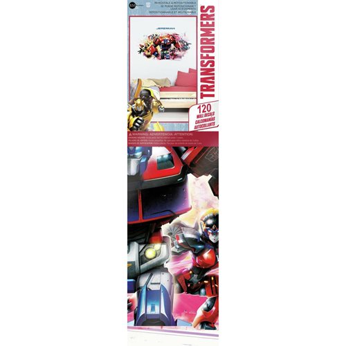 Transformers Giant Peel and Stick Wall Decals with Alphabet