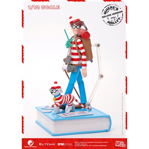 Where's Waldo? Waldo Megahero Series Deluxe 1:12 Scale Action Figure