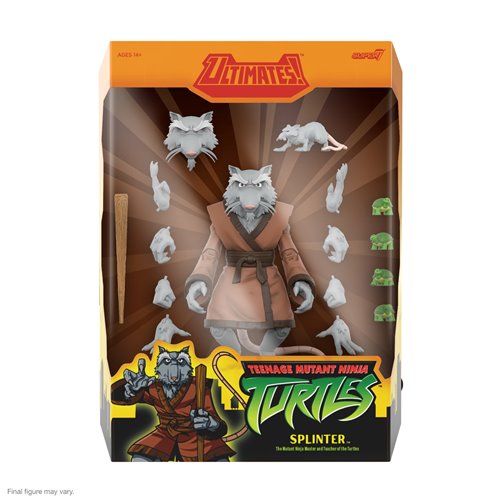 Teenage Mutant Ninja Turtles Ultimates Wave 12 Splinter 7-Inch Action Figure