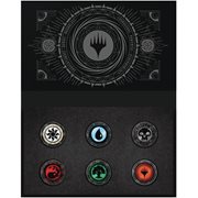 Magic: The Gathering Mana and Planeswalker Crests Augmented Reality Pin Collectors Set of 6