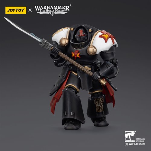 Joy Toy Warhammer The Horus Heresy White Scars Ebon Keshig Terminator 2 with Power Glaive 1:18 Scale