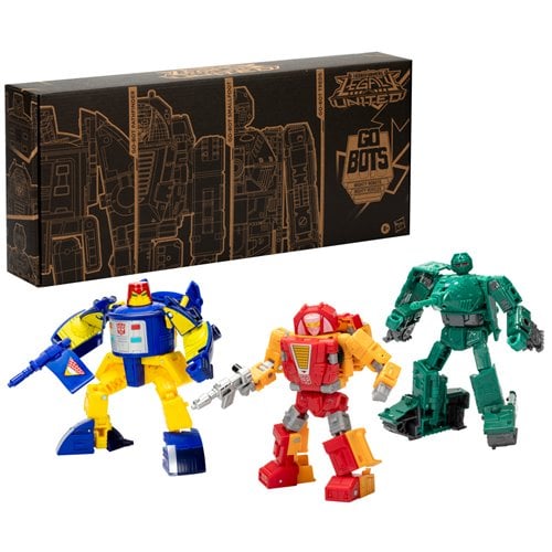 Transformers Generations Selects Legacy United Deluxe Class Go-Bot Guardians 3 Pack - Exclusive