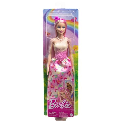 Barbie Royal Doll with Pink Hair