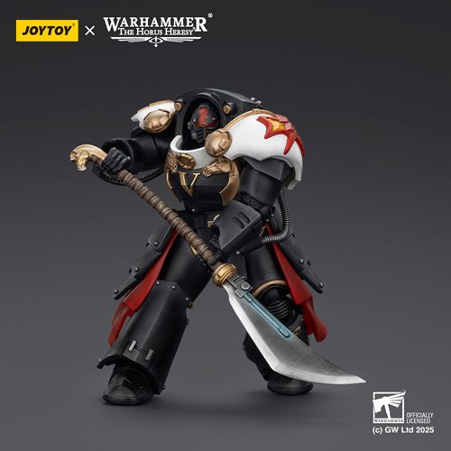 Joy Toy Warhammer The Horus Heresy White Scars Ebon Keshig Terminator 1 with Power Glaive 1:18 Scale
