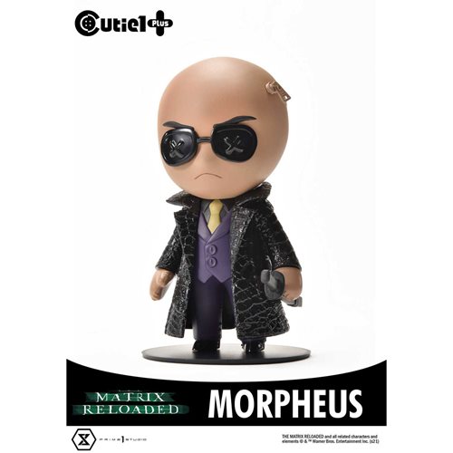 The Matrix Reloaded Morpheus Cutie1 PLUS Vinyl Figure