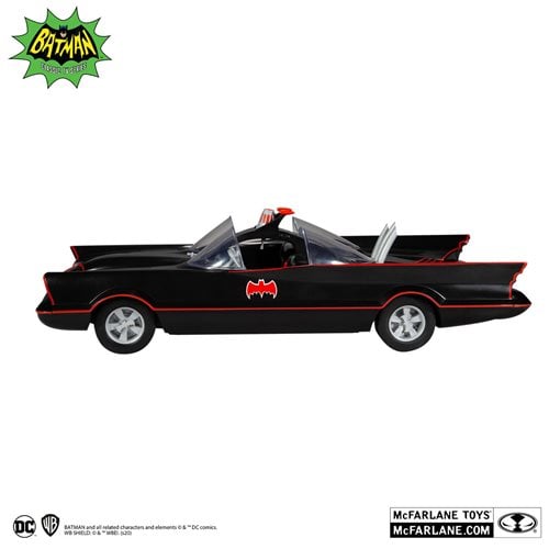 DC Retro Batman 1966 Classic TV Series Batmobile Vehicle