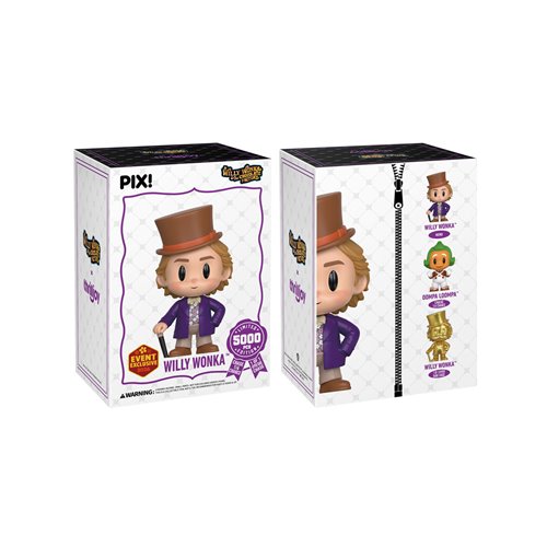 Willy Wonka and the Chocolate Factory Willy Wonka Pix! Vinyl Figure - 2026 Convention Exclusive