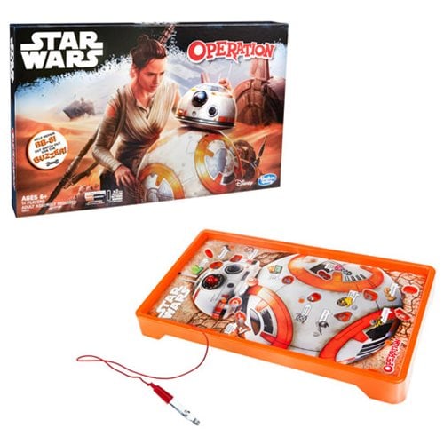 Star Wars Edition Operation Game starring BB-8