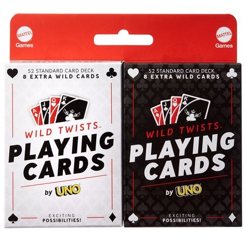 Wild Twists Playing Cards by UNO 2-Pack