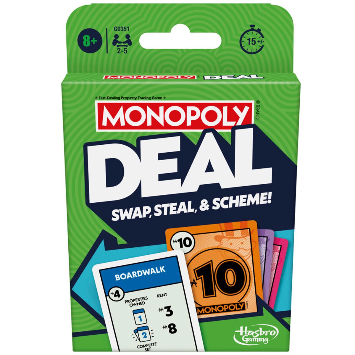 Monopoly Deal Card Game - Entertainment Earth