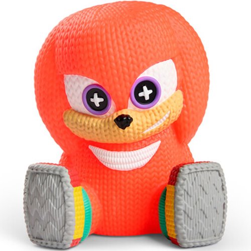 Sonic the Hedgehog Knuckles #293 Blacklight Handmade By Robots Vinyl Figure